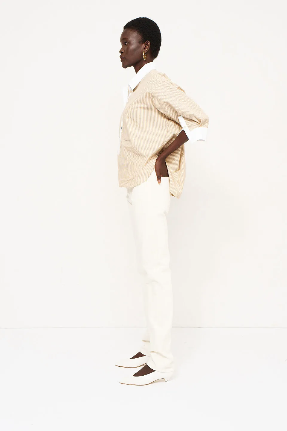 The Popover in Honey Stripe sold by Jamie Haller product image thumbnail 4