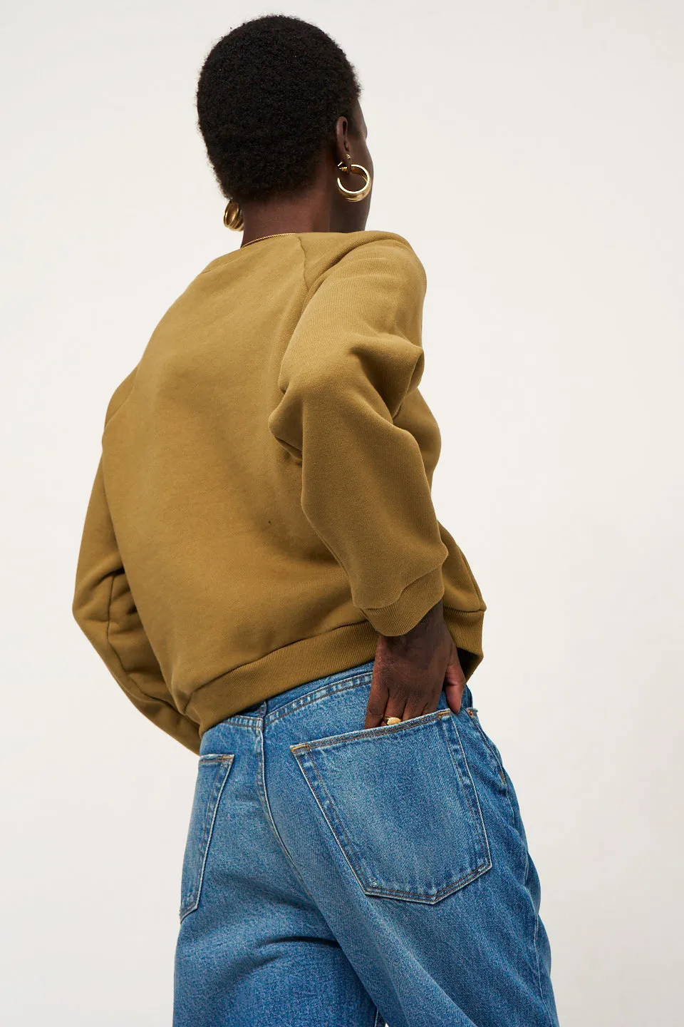 The Daily Sweatshirt in Avo sold by Jamie Haller product image thumbnail 2