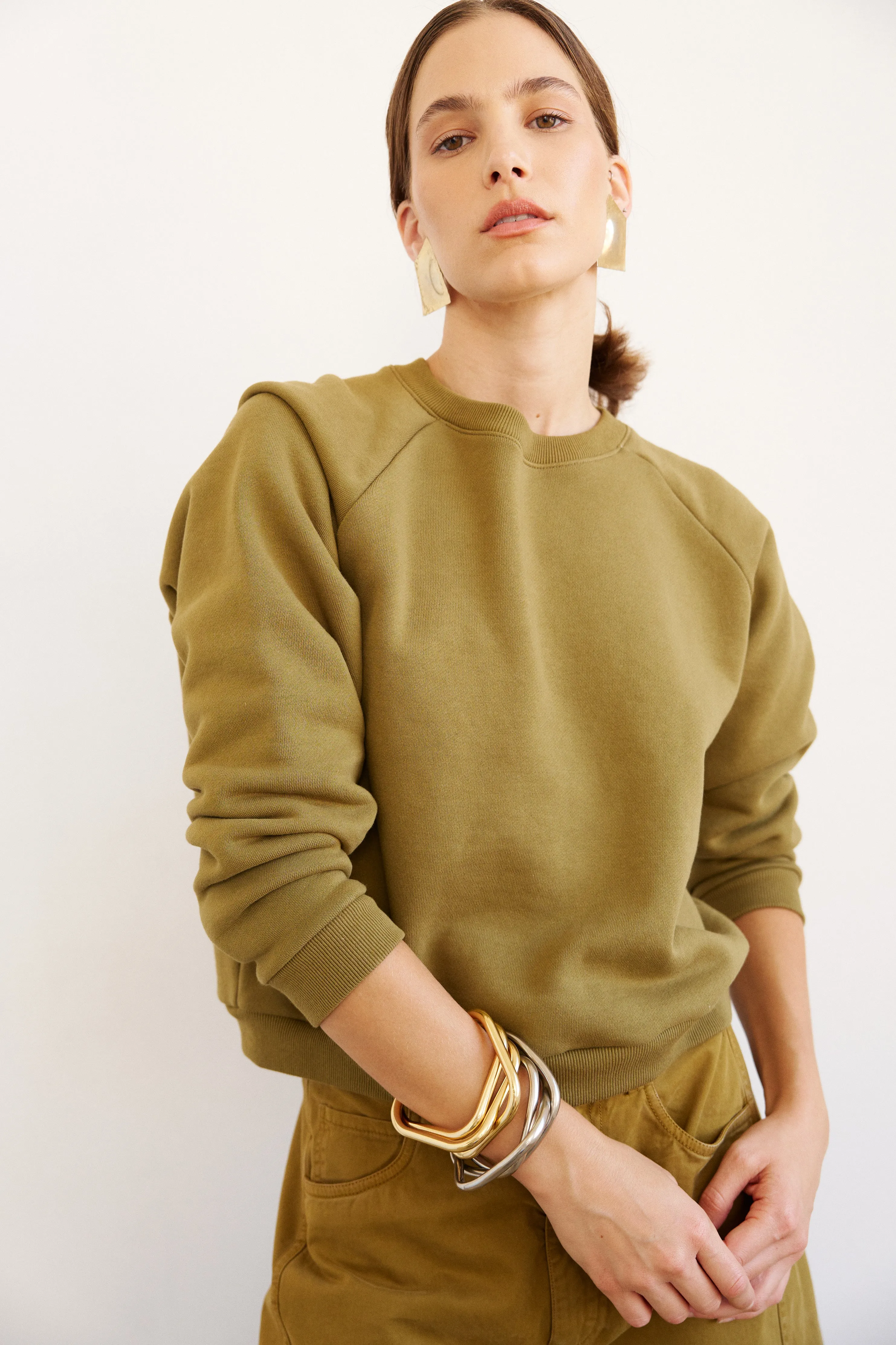 The Daily Sweatshirt in Avo sold by Jamie Haller product image thumbnail 5