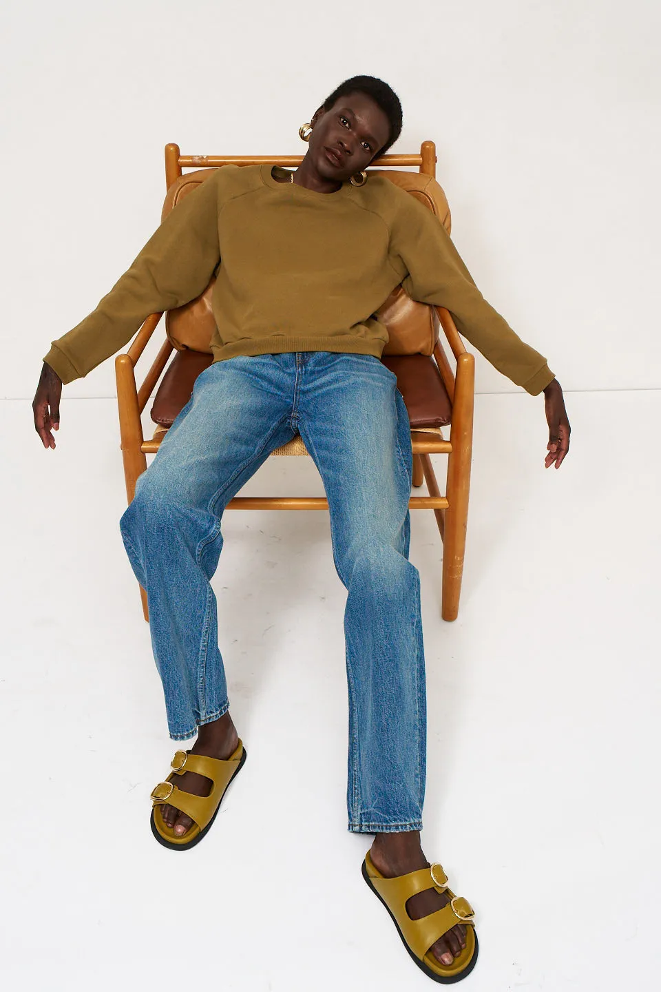 The Daily Sweatshirt in Avo sold by Jamie Haller product image thumbnail 4