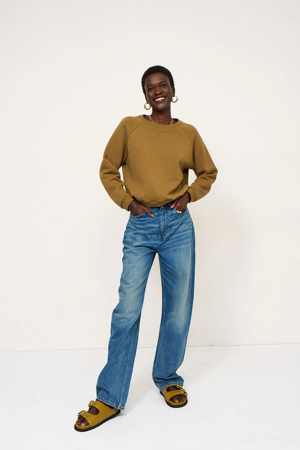 The Daily Sweatshirt in Avo sold by Jamie Haller product image thumbnail 3