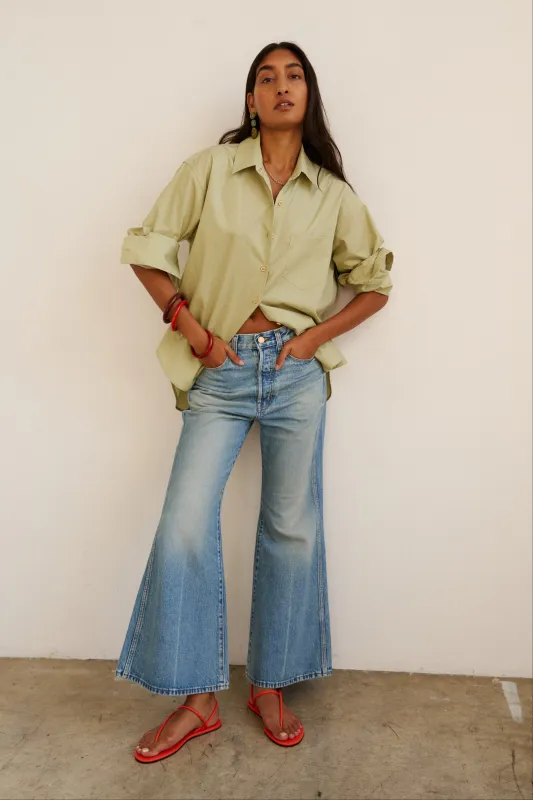 The Bell Crop in Beach Indigo made by Jamie Haller