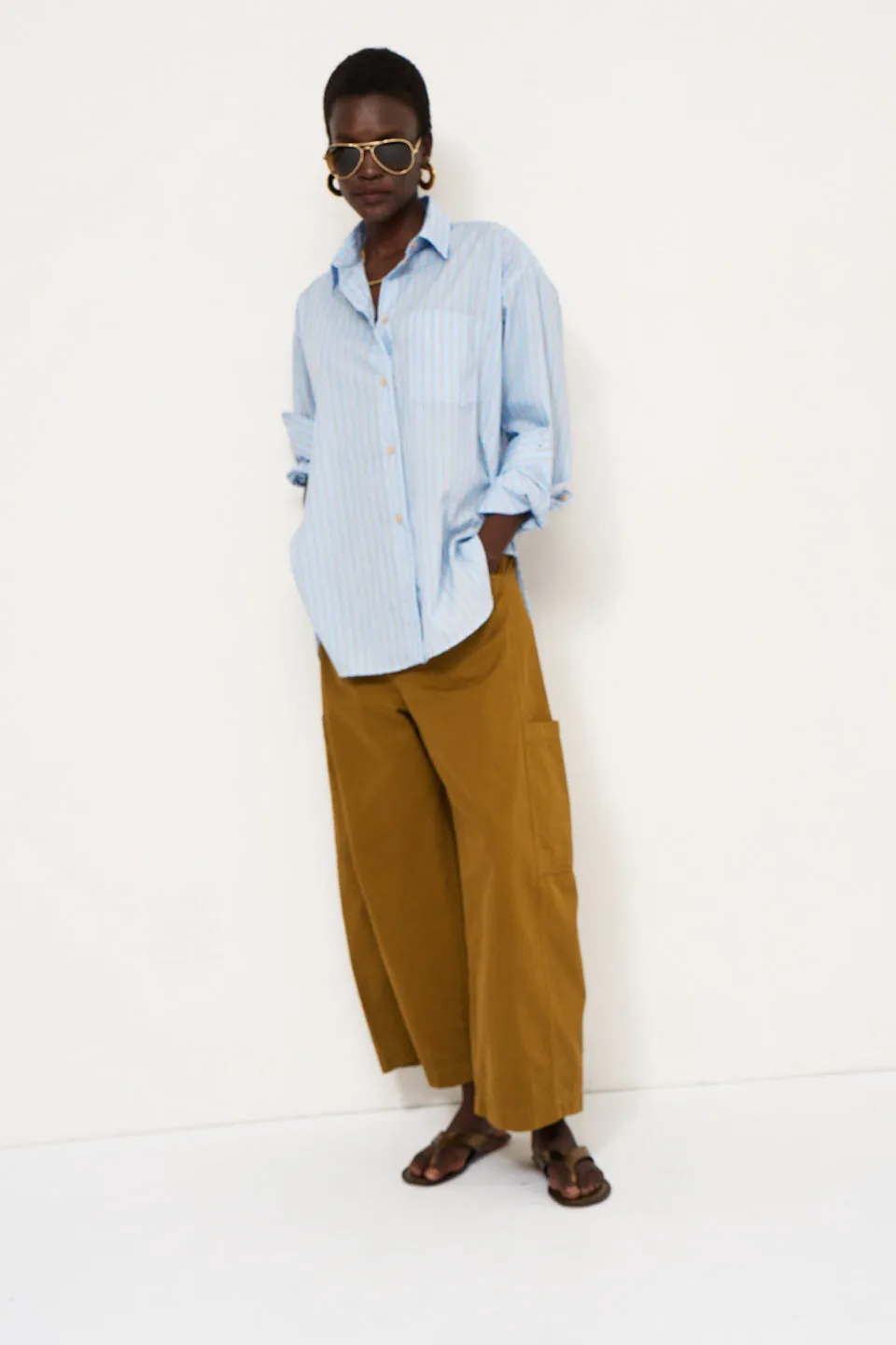 The Baggy Painter Crop in Avo sold by Jamie Haller product image thumbnail 3