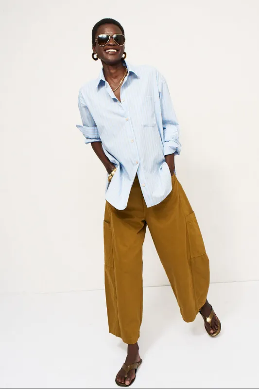 The Baggy Painter Crop in Avo made by Jamie Haller