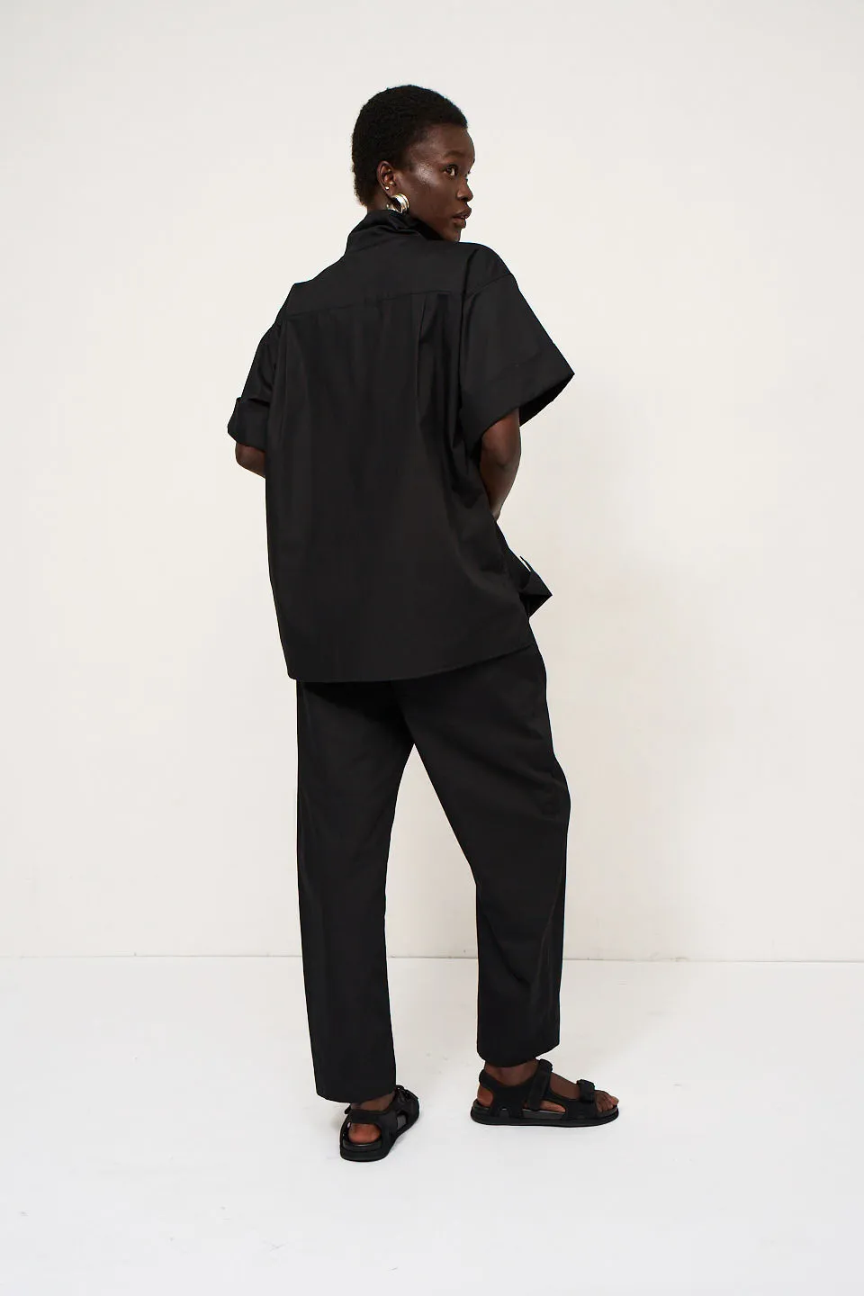 The Boxer Pant in Black sold by Jamie Haller product image thumbnail 5