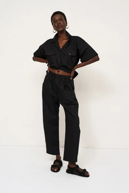 The Boxer Pant in Black made by Jamie Haller