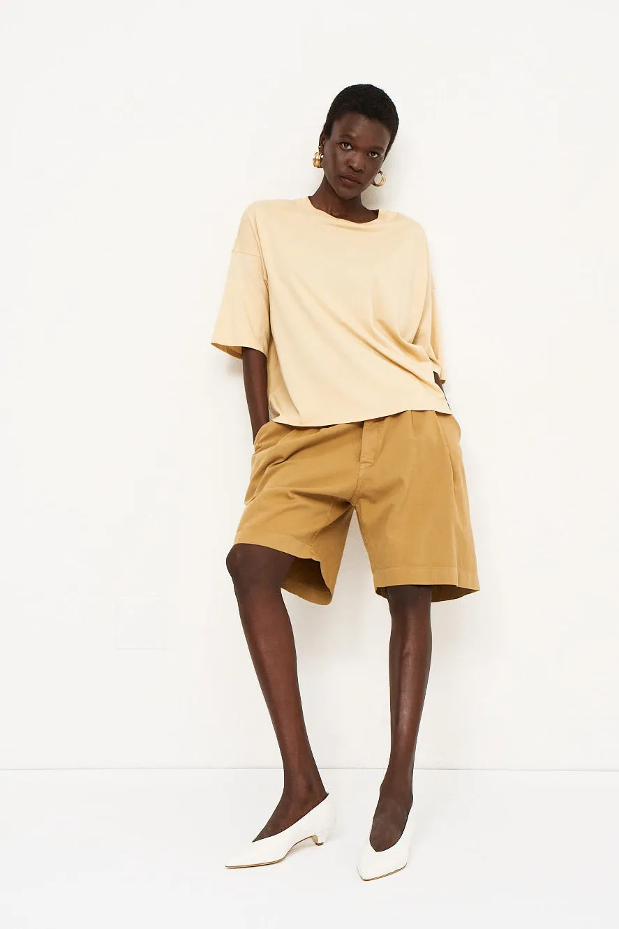 The Draped Tee in Butter sold by Jamie Haller product image thumbnail 4