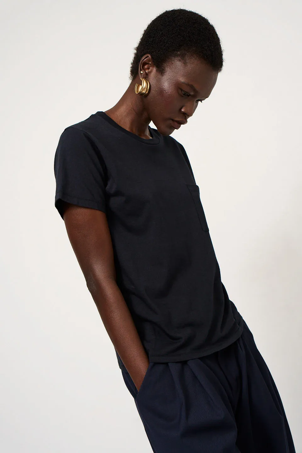 The Pocket Tee in Black sold by Jamie Haller product image thumbnail 5
