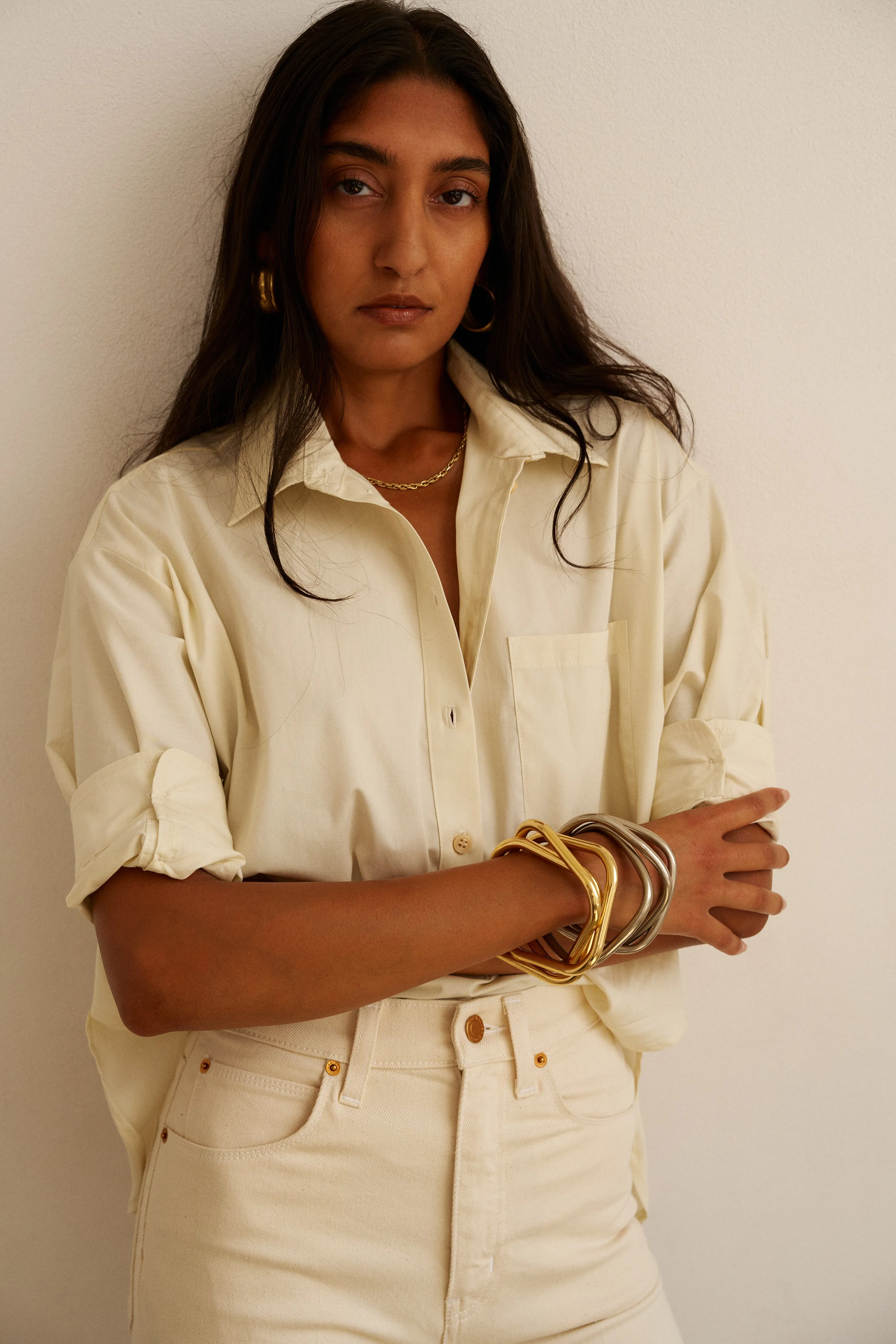 The Popover in Ecru sold by Jamie Haller product image thumbnail 3