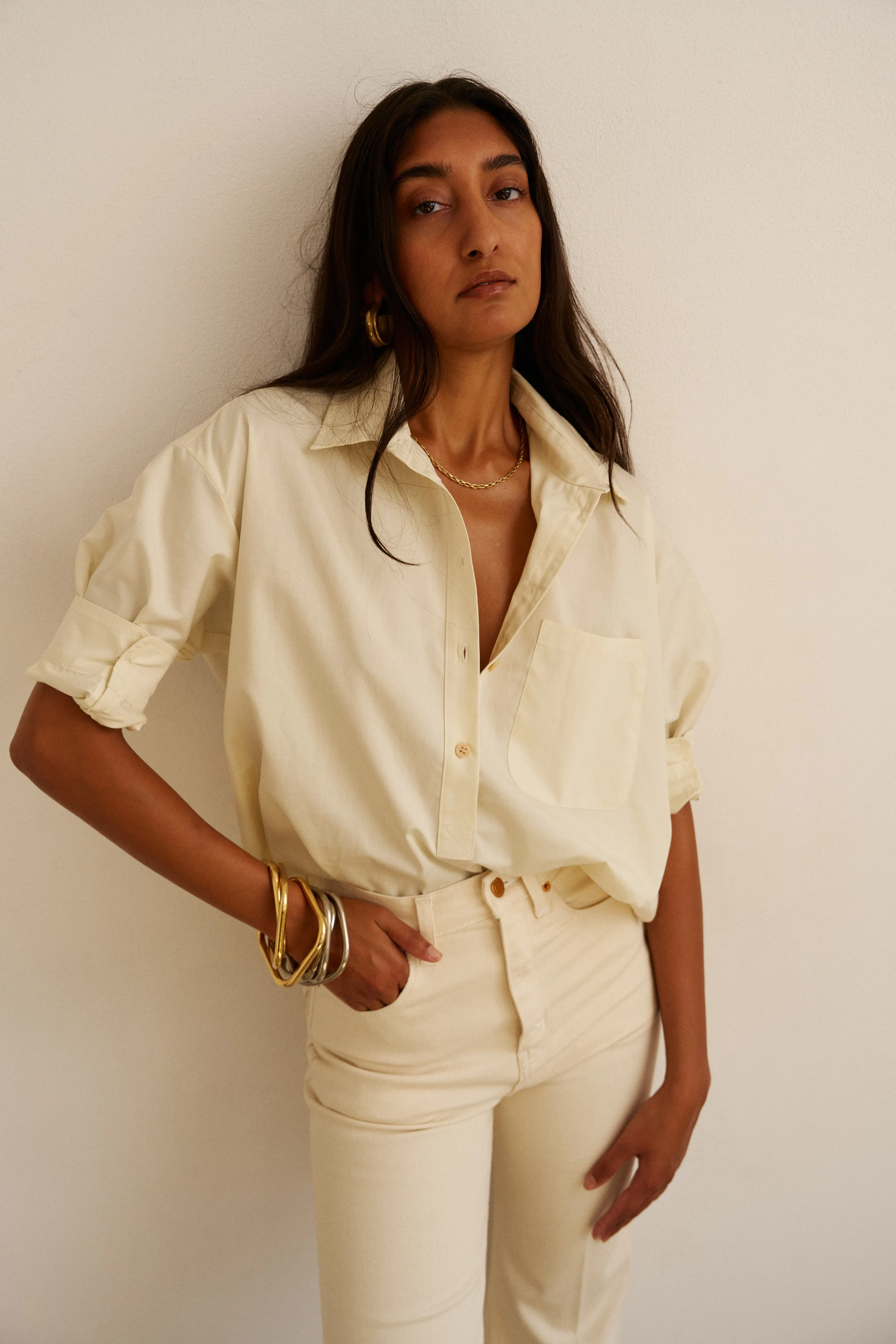 The Popover in Ecru sold by Jamie Haller product image thumbnail 4