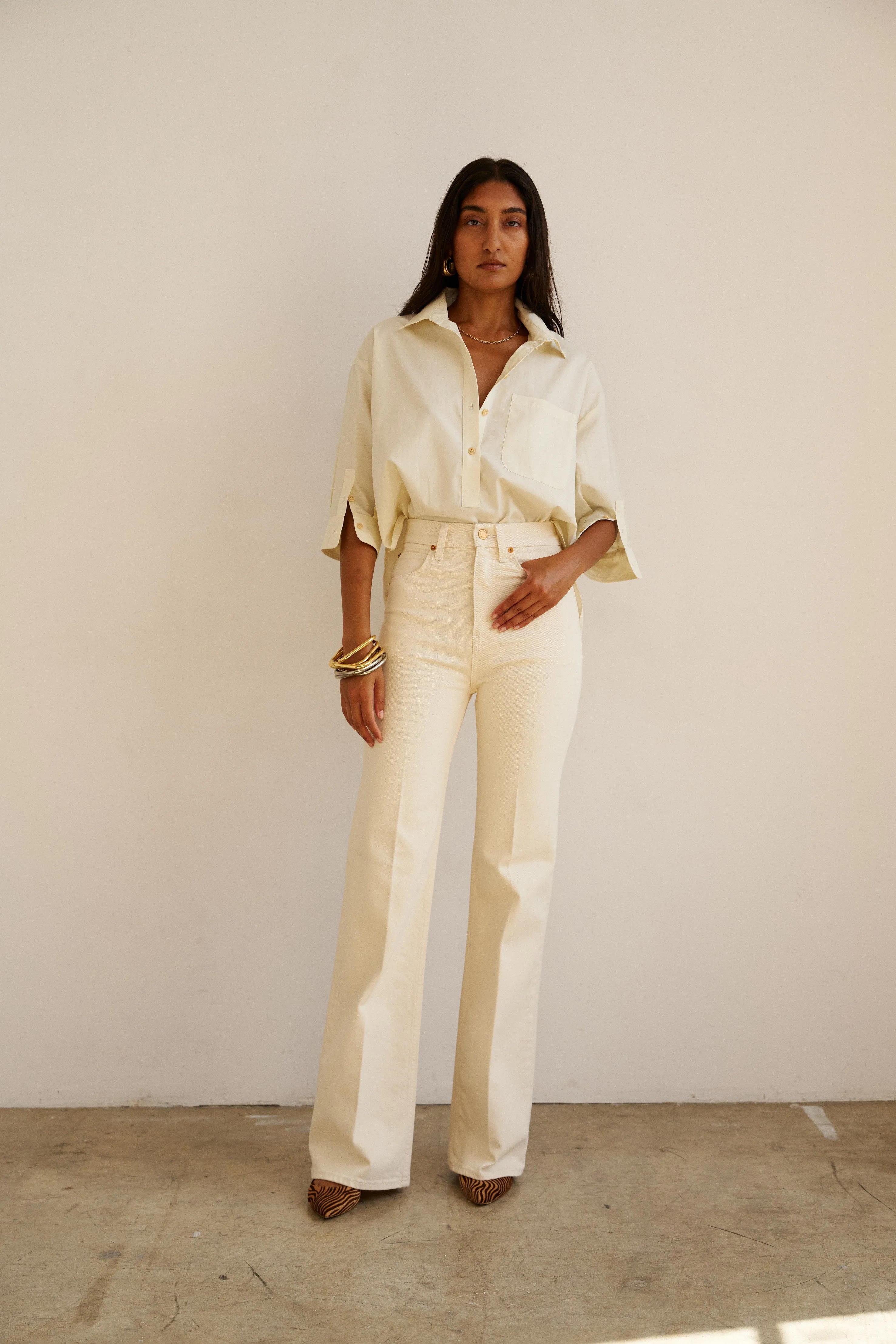 The Popover in Ecru sold by Jamie Haller product image thumbnail 2