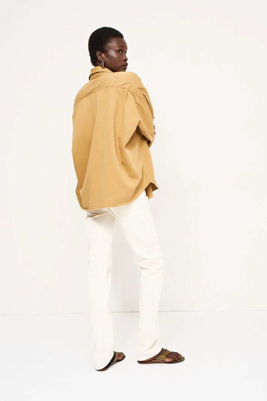 The Big Shirt in Tan sold by Jamie Haller product image thumbnail 5