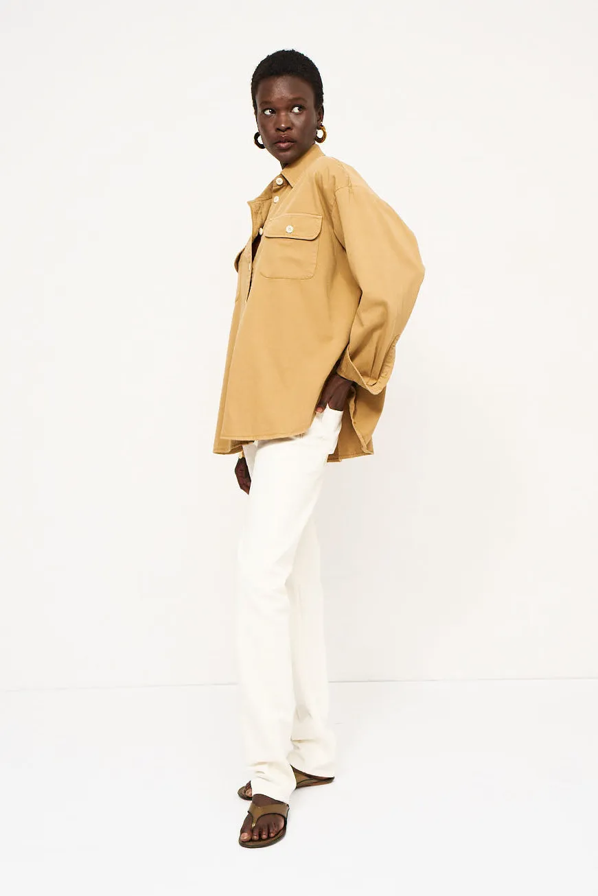 The Big Shirt in Tan sold by Jamie Haller product image thumbnail 4