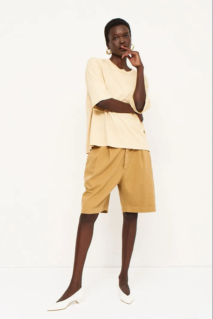 The Pleat Short in Tan sold by Jamie Haller product image thumbnail 4
