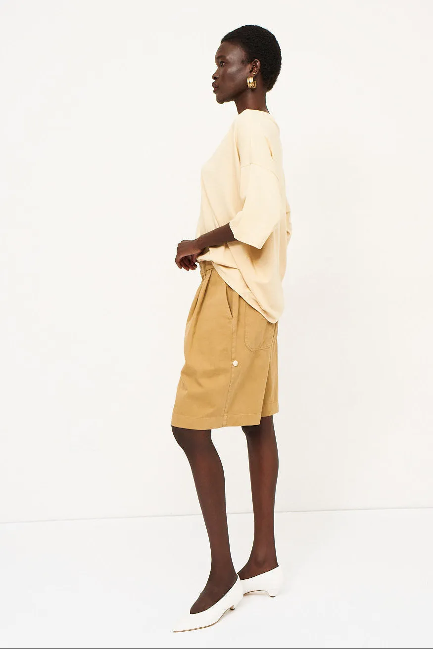The Pleat Short in Tan sold by Jamie Haller product image thumbnail 5