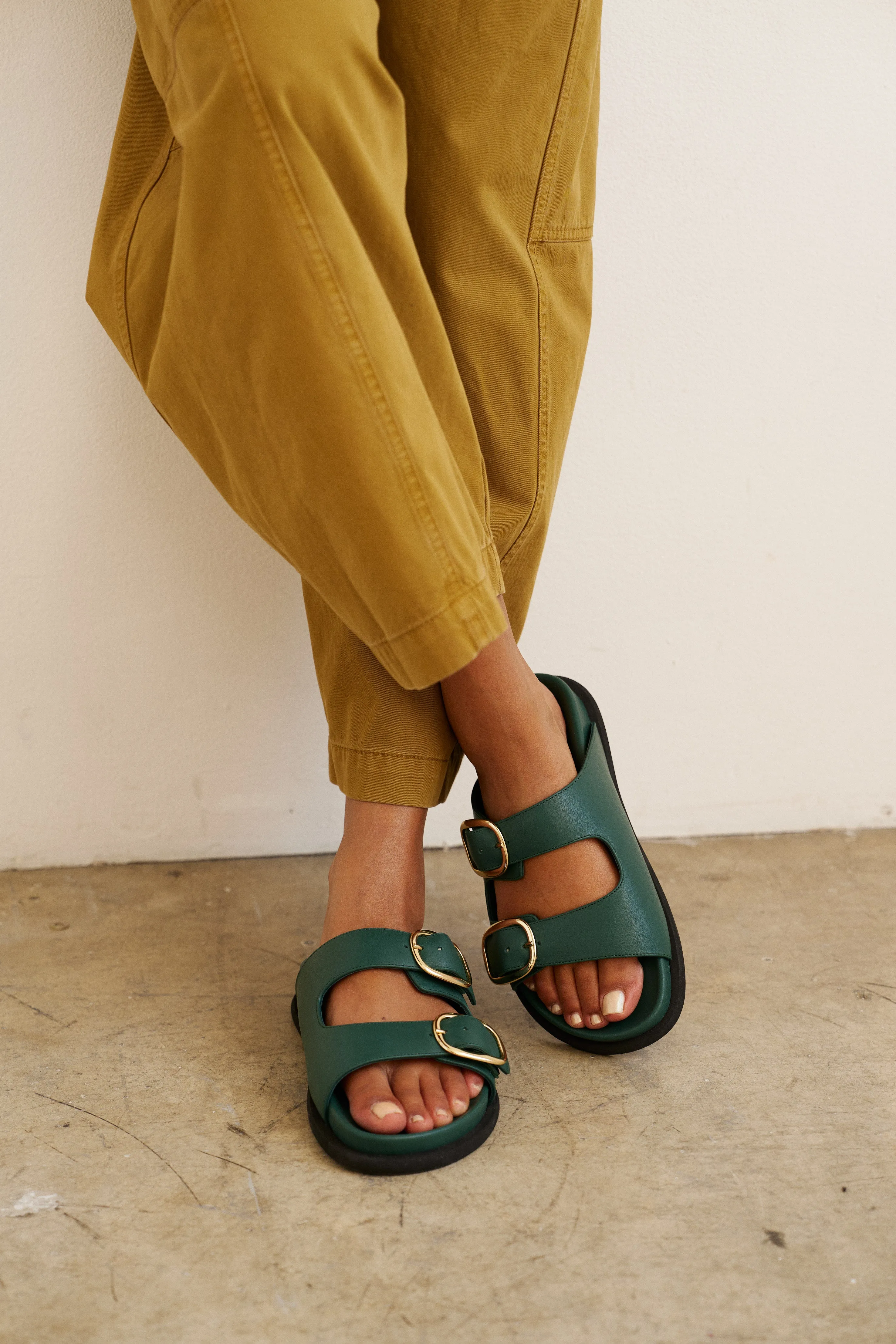 The Bumper Slide in Teal sold by Jamie Haller product image thumbnail 2