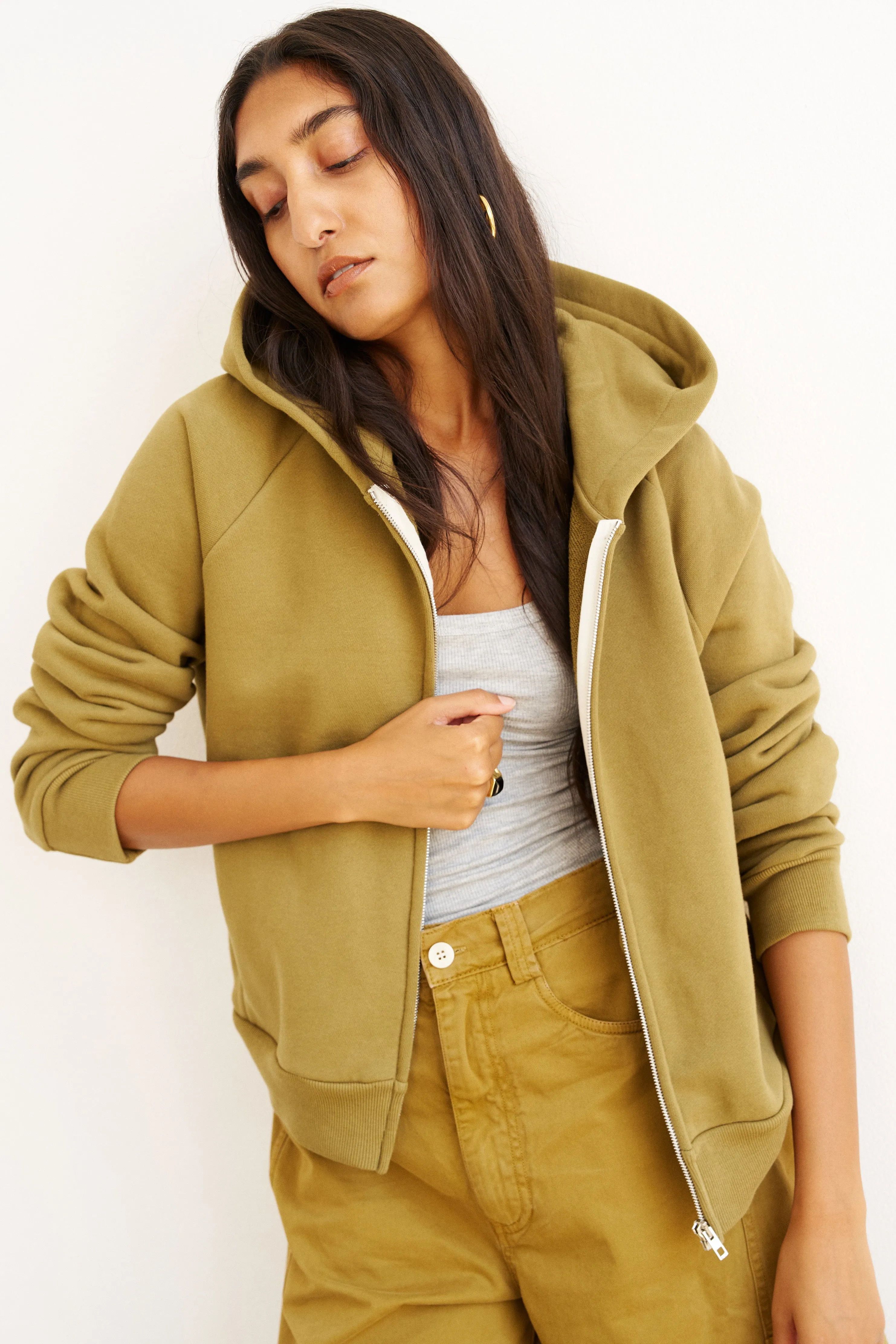The Bird Hoodie in Avo sold by Jamie Haller product image thumbnail 4