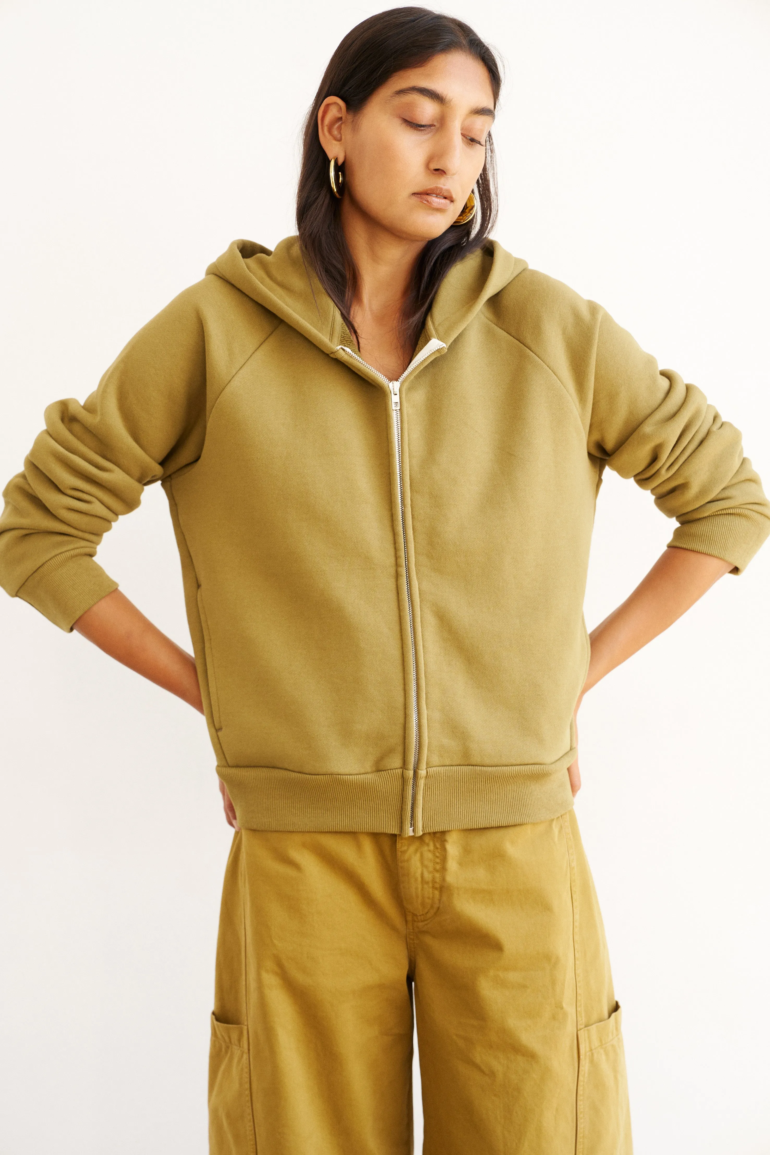 The Bird Hoodie in Avo sold by Jamie Haller product image thumbnail 5