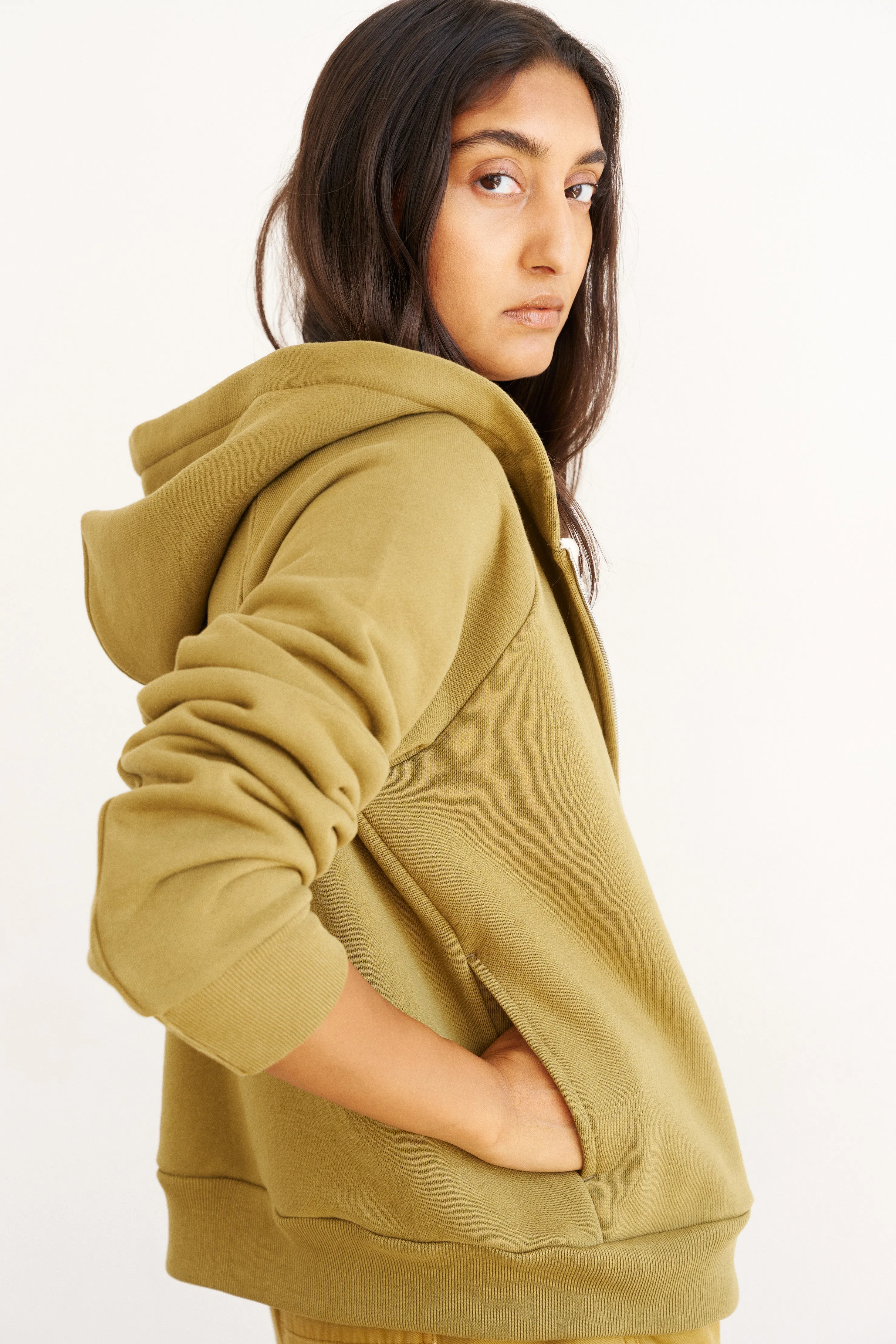 The Bird Hoodie in Avo sold by Jamie Haller product image thumbnail 2
