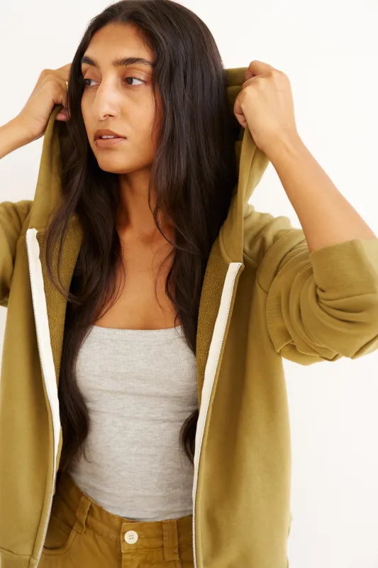 The Bird Hoodie in Avo made by Jamie Haller