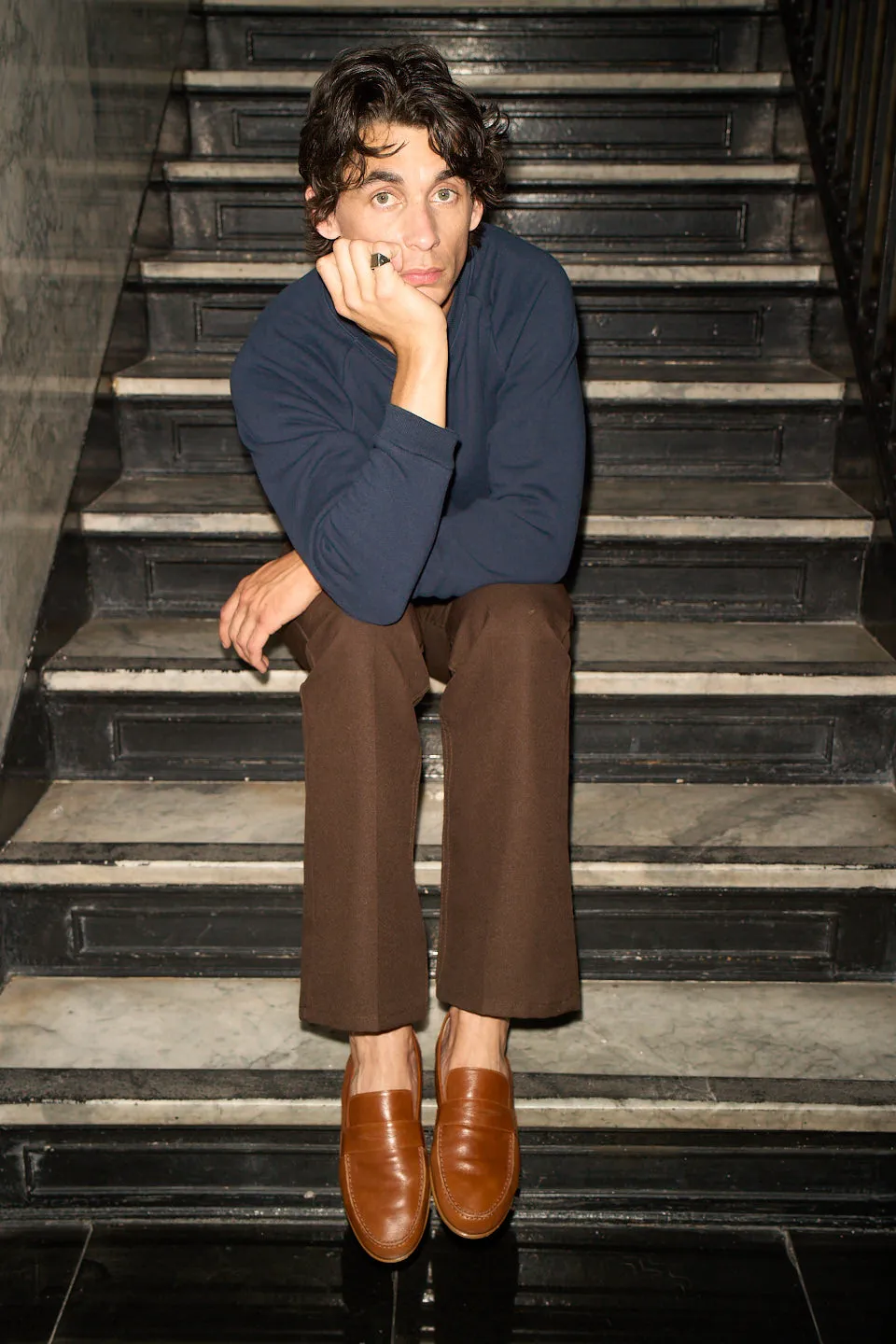 The Men's Penny Loafer in Brown sold by Jamie Haller product image thumbnail 4