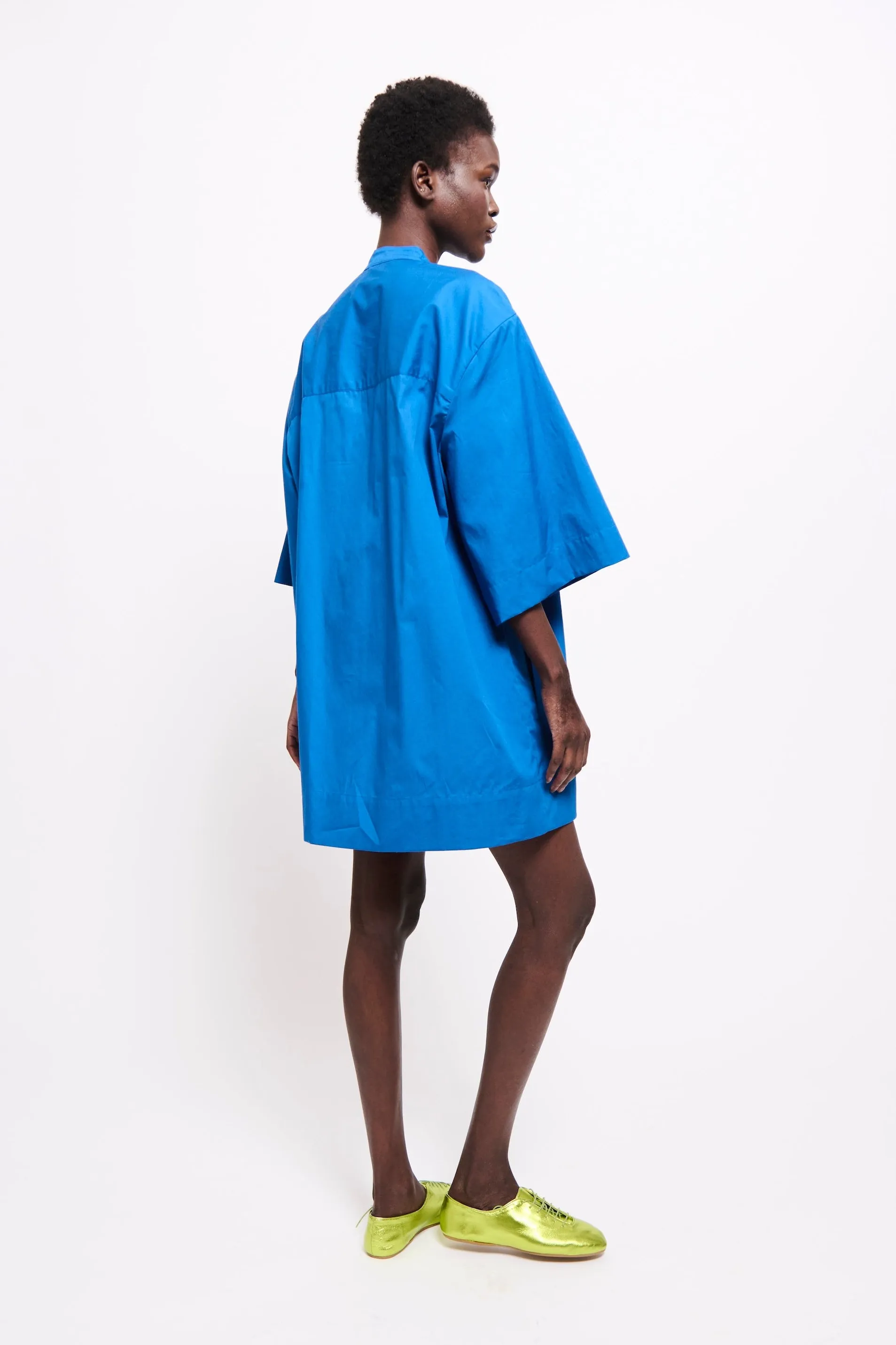 The Caftan Mini Dress in Royal Blue sold by Jamie Haller product image thumbnail 2