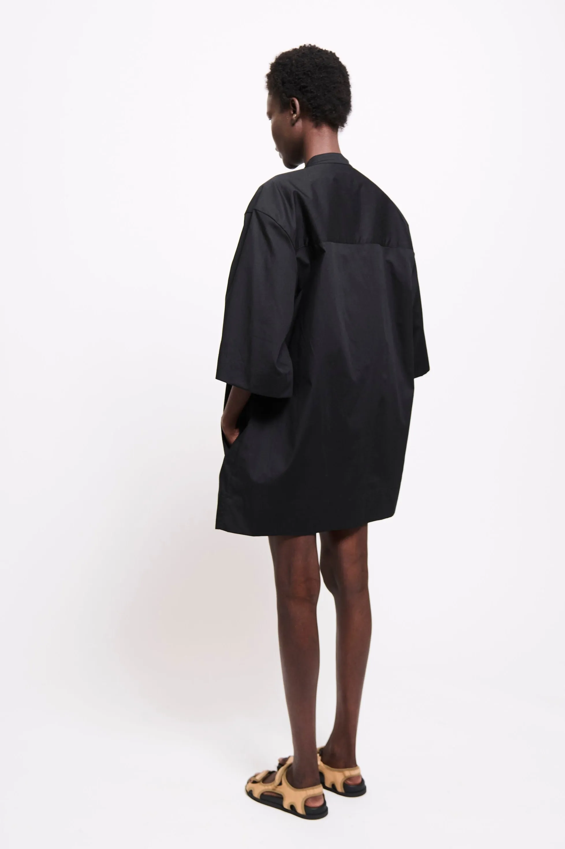 The Caftan Mini Dress in Black sold by Jamie Haller product image thumbnail 4