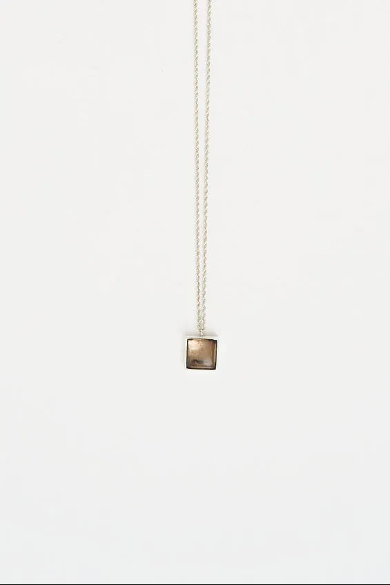 The Gemma Pendant Necklace in Smoky Quartz sold by Jamie Haller product image thumbnail 2