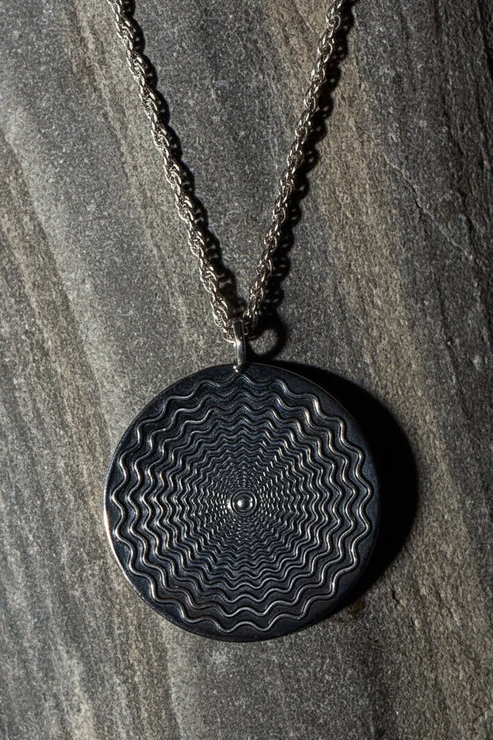 The Chaos Sunburst Necklace in Sterling Silver sold by Jamie Haller product image thumbnail 5