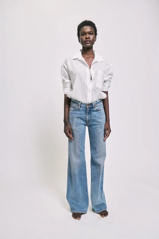 The Mid Rise Crease in Salt Wash made by Jamie Haller