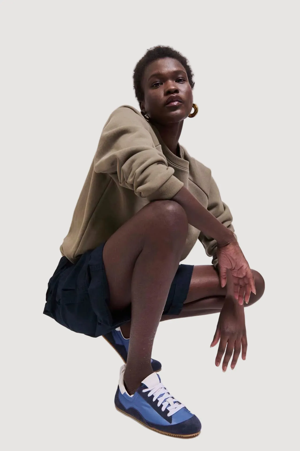 The Sacchetto Sneaker in Vintage Blue sold by Jamie Haller product image thumbnail 2