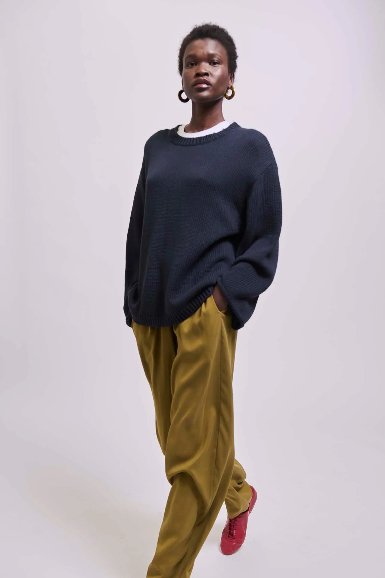 The Square Crew in Navy sold by Jamie Haller product image thumbnail 3