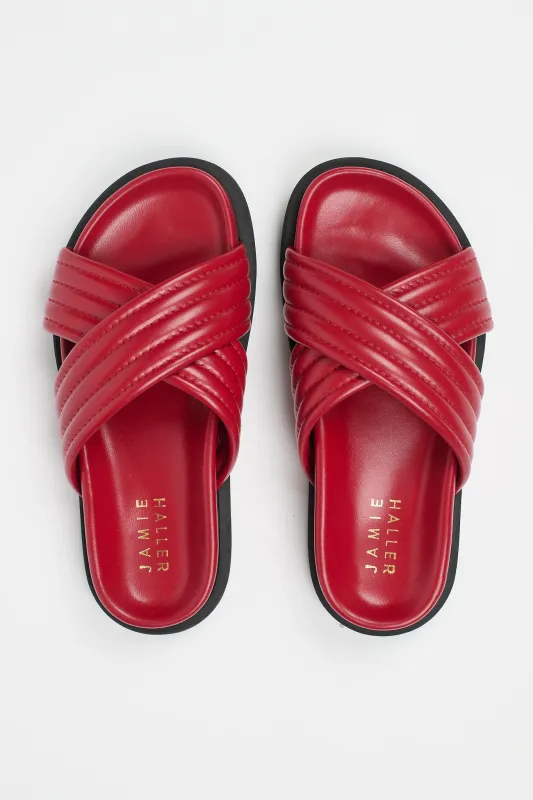 The Pool Slide in Red made by Jamie Haller