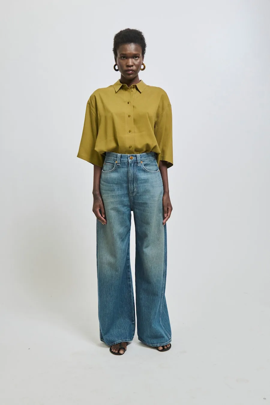 The Baggy Light in Deep River Indigo sold by Jamie Haller product image thumbnail 3