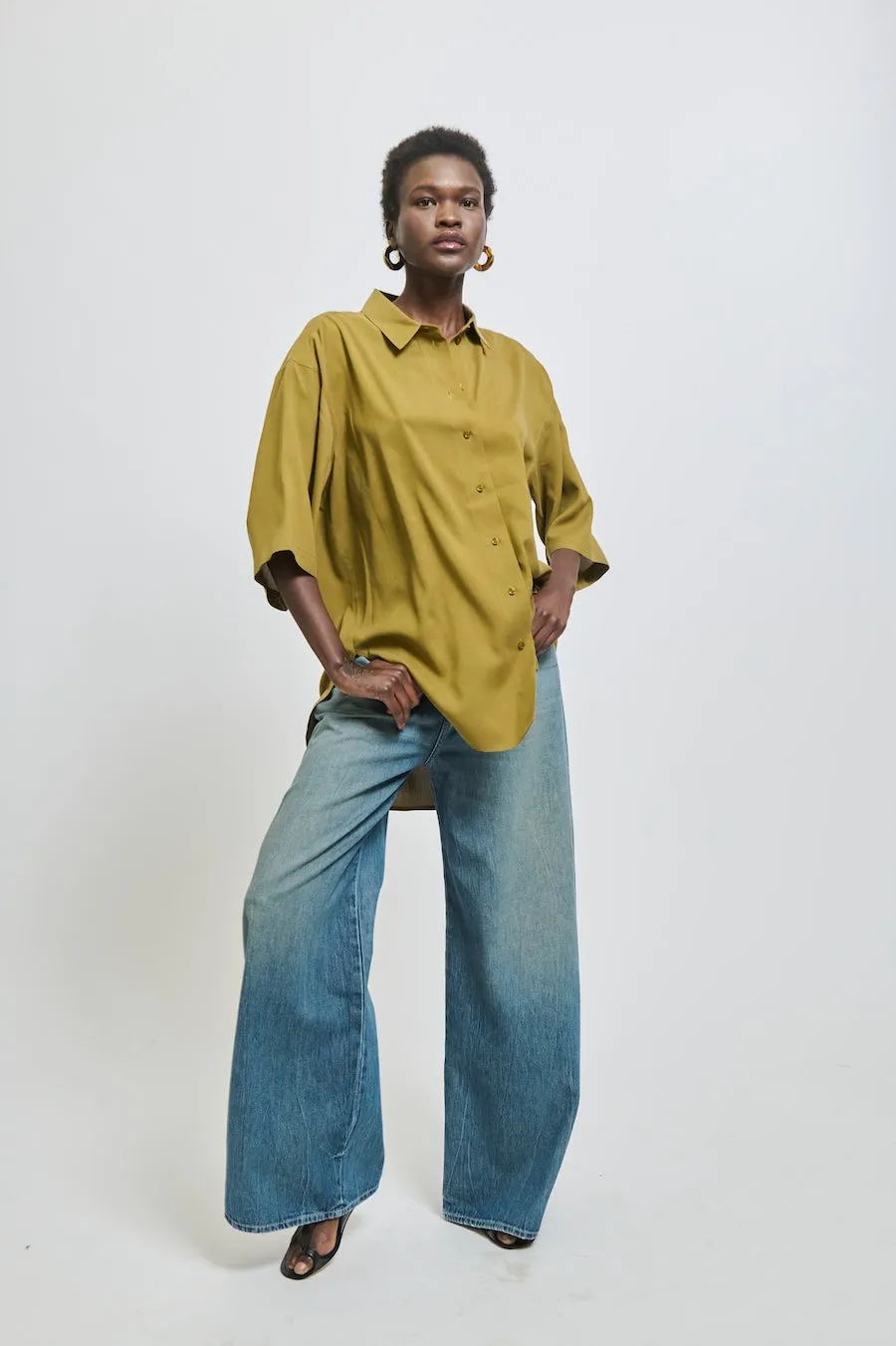 The Baggy Light in Deep River Indigo sold by Jamie Haller product image thumbnail 5
