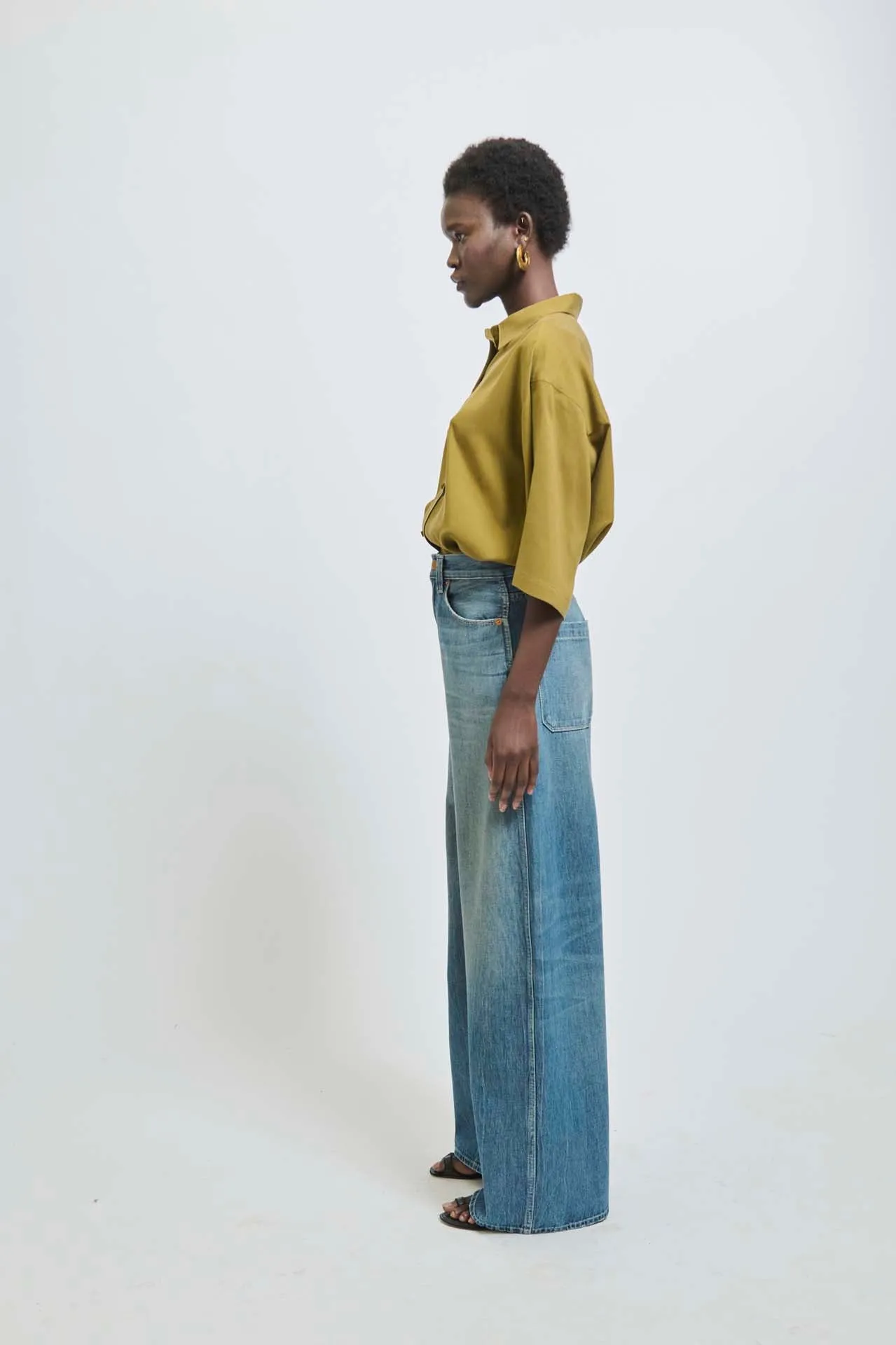 The Baggy Light in Deep River Indigo sold by Jamie Haller product image thumbnail 4