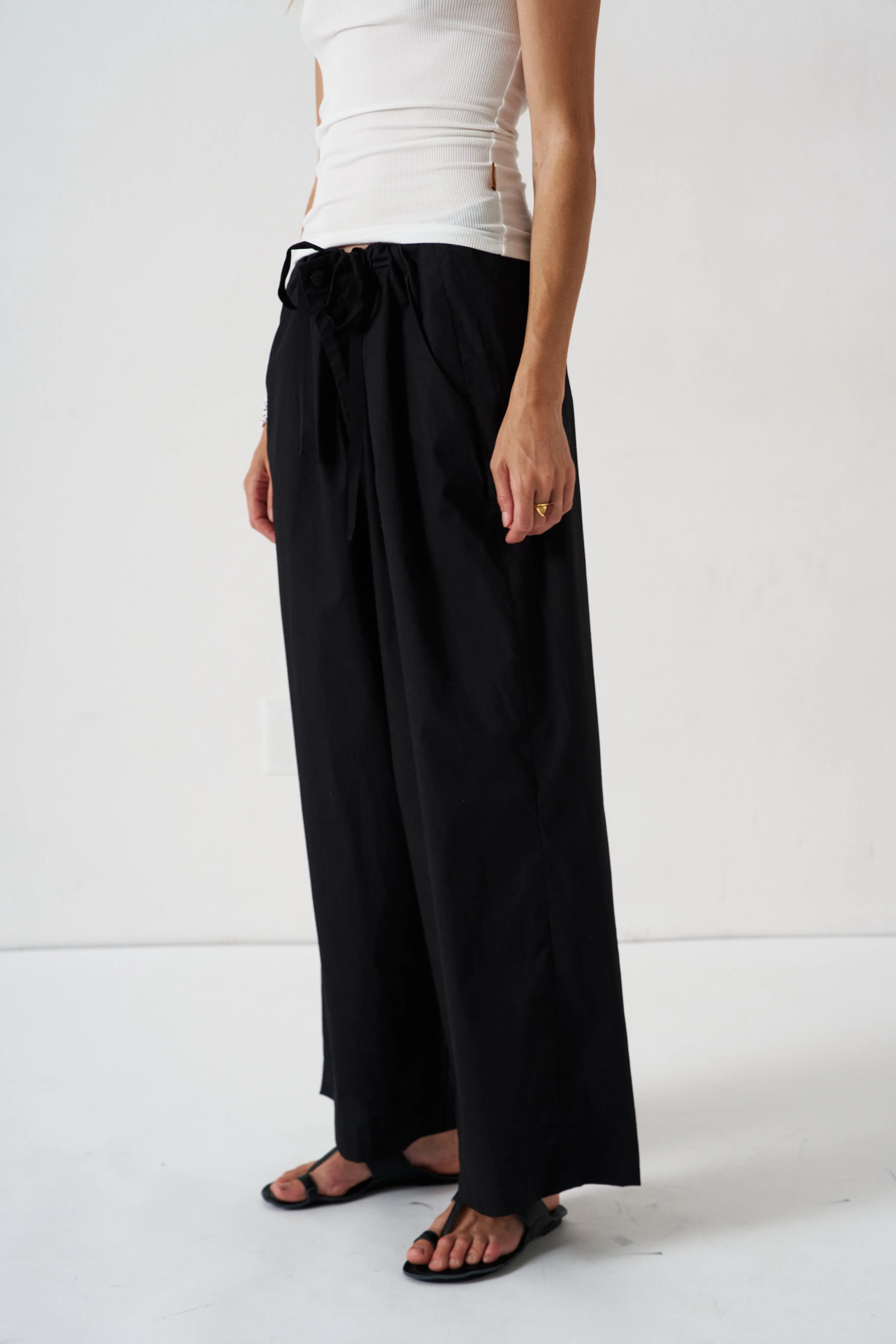 The Lotus Pant in Black sold by Jamie Haller product image thumbnail 4