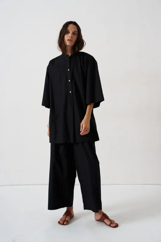 The Lotus Pant in Black made by Jamie Haller