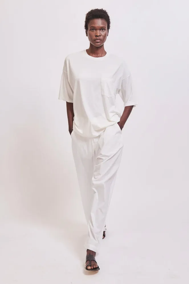 The Boxy Tee in White sold by Jamie Haller product image thumbnail 4