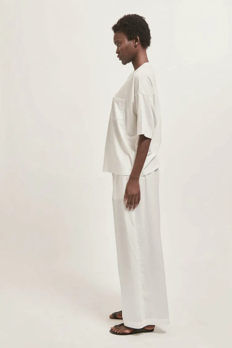 The Boxy Tee in White sold by Jamie Haller product image thumbnail 2