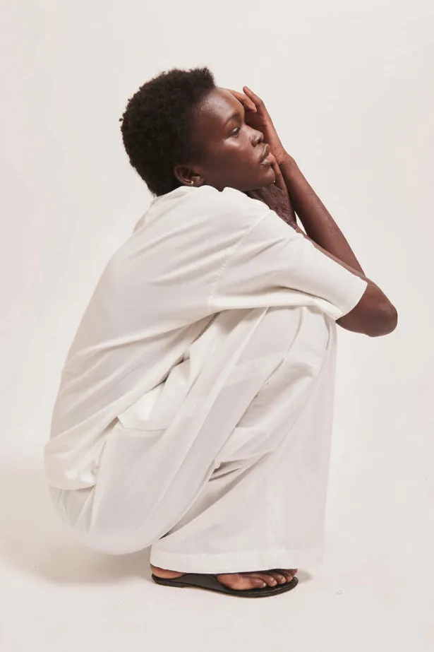 The Boxy Tee in White sold by Jamie Haller product image thumbnail 3