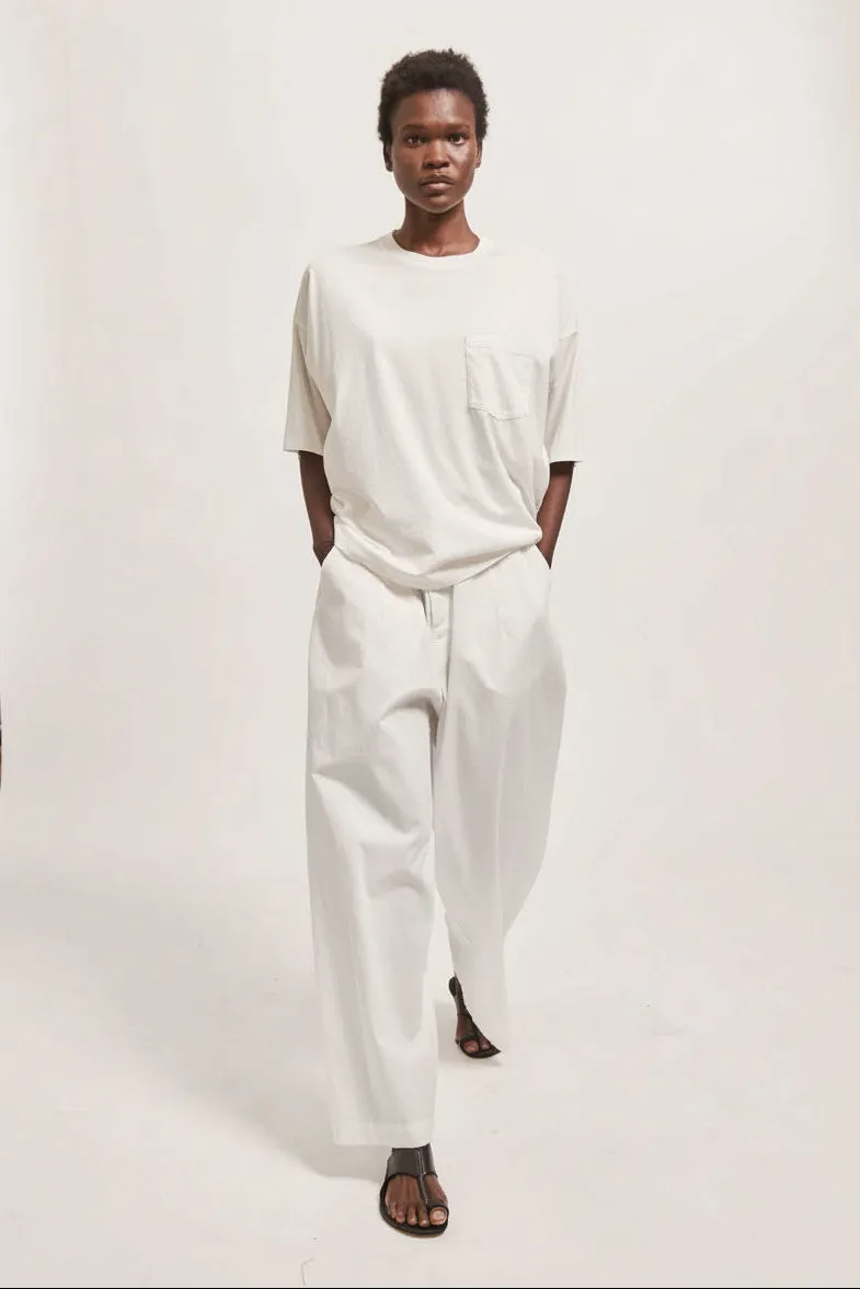 The Boxy Tee in White sold by Jamie Haller