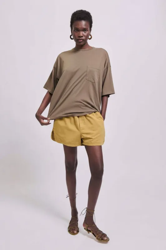 The Boxy Tee in Loden made by Jamie Haller