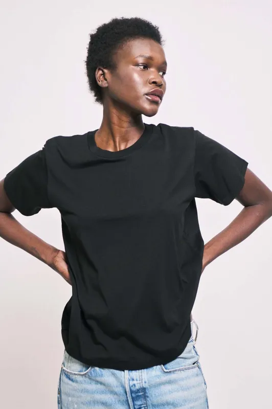 The Chameleon Tee in Black made by Jamie Haller