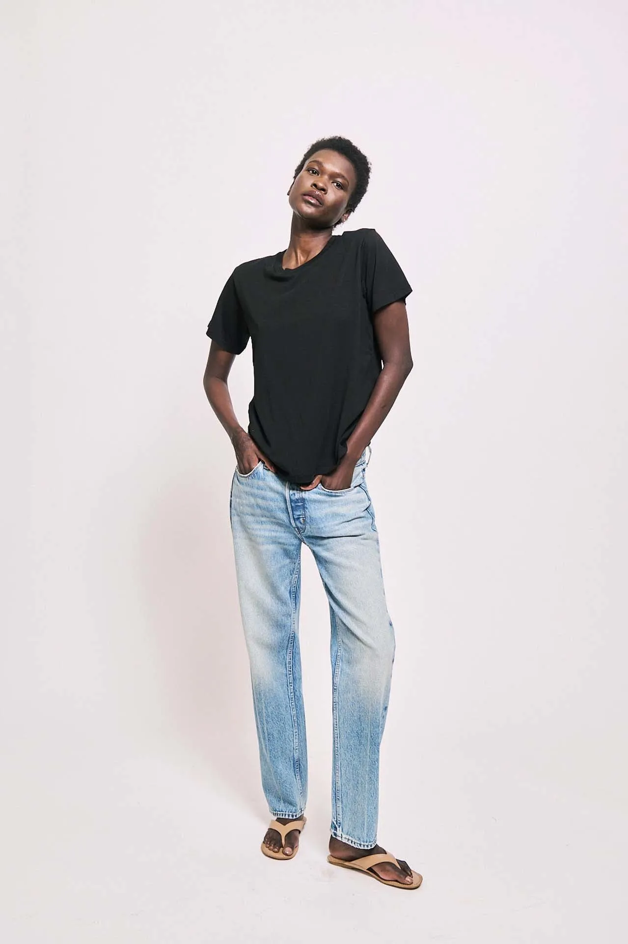 The Chameleon Tee in Black sold by Jamie Haller product image thumbnail 2