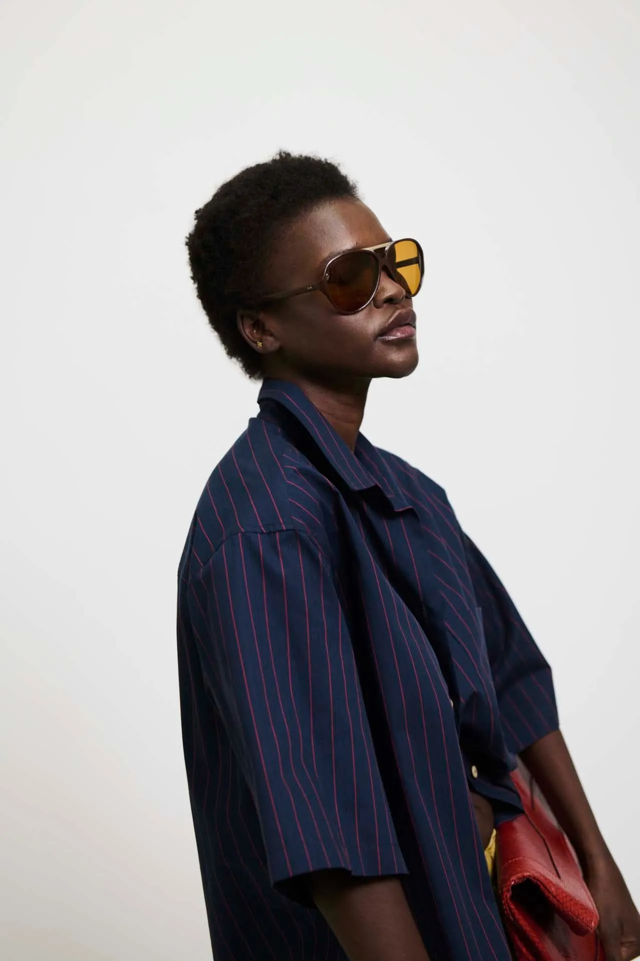 The Elbow Essential Shirt in Blue Red sold by Jamie Haller product image thumbnail 5