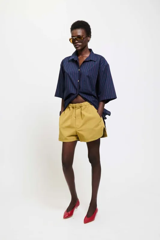 The Track Short in Tan made by Jamie Haller