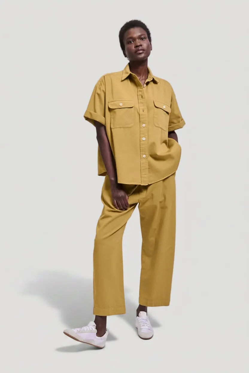 The Boxer Pant in Tan sold by Jamie Haller