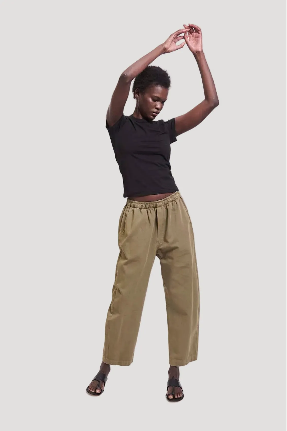 The Boxer Pant in Loden sold by Jamie Haller product image thumbnail 5