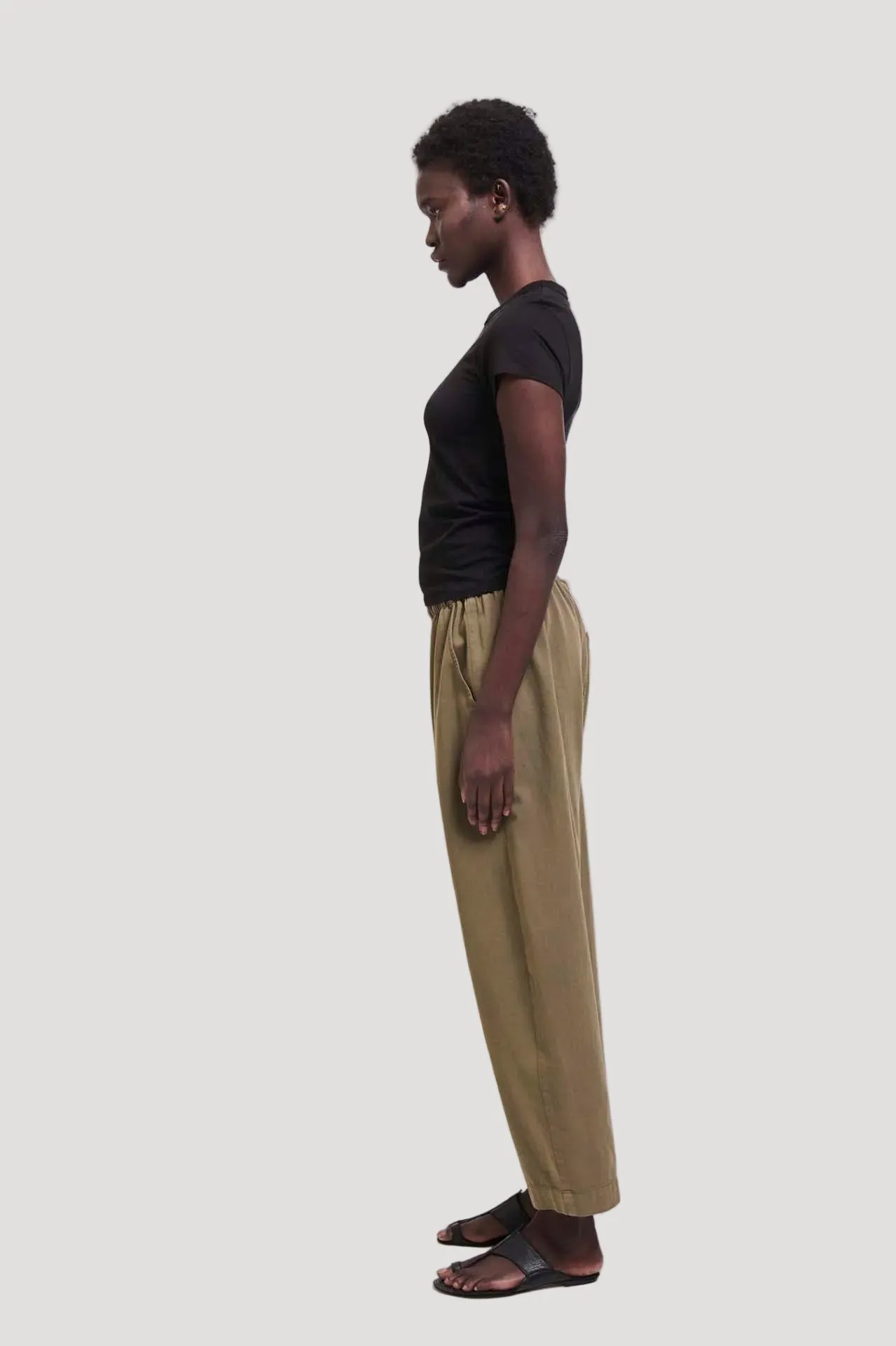 The Boxer Pant in Loden sold by Jamie Haller product image thumbnail 3